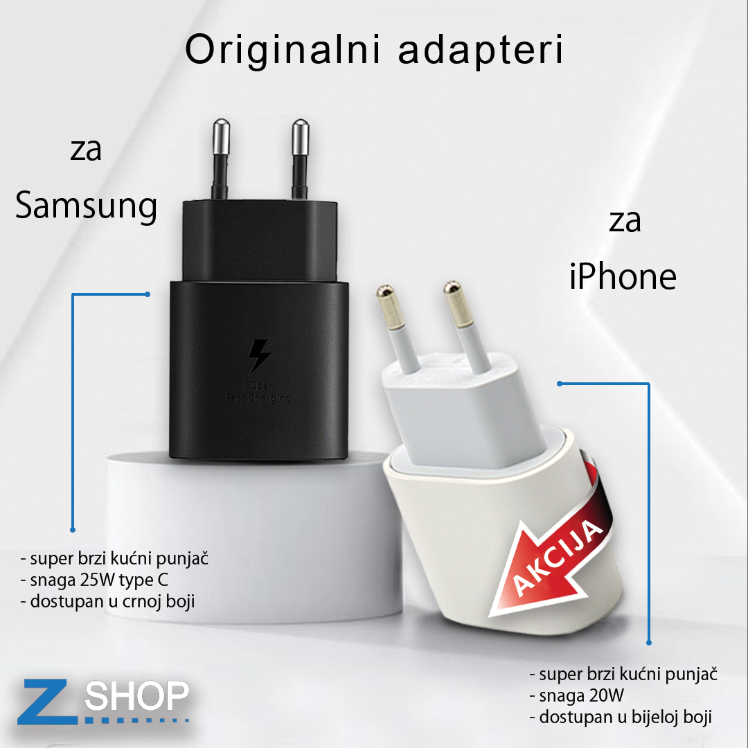 iPhone & Samsung originalni adapteri